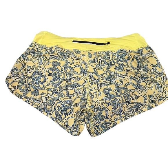 Rabbit Catch Me If You Can 2.5” Short Medium Aurora Floral (Yellow/Blue) - Picture 3 of 5